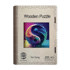  Fa puzzle Yin Yang A3 puzzle, kirakós