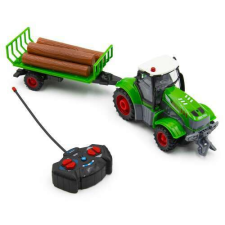 Fa szállító mezőgazdasági traktor , távirányítós vezérléssel autópálya és játékautó