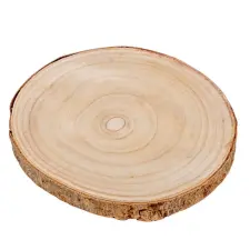  Fa szelet kéreggel D20x2cm dekorációs kellék