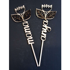  Fa virág 30 cm /33 dekorációs kellék