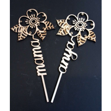  Fa virág 30 cm /34 dekorációs kellék