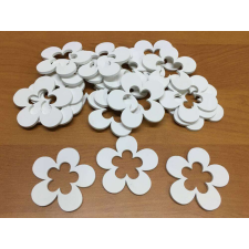  Fa virág lukas fehér 5cm 20db/csomag dekorációs kellék