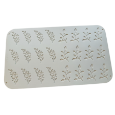  Faágak levéllel, szilikon tuile forma, 24 adagos sütés és főzés