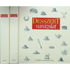 Fabbri kiadó Desszert varázslat I-III. (3 db lefűzős mappában) - Laci Bácsi ajánlásával - Benke László (szerk.) antikvárium - használt könyv