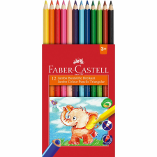 Faber-Castell 116501 Jumbo színes ceruza készlet (12 db / csomag) színes ceruza