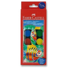 Faber-Castell 24 mm 12 szín ecset, festék