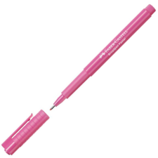 Faber-Castell : Broadpen 1554 rostirón 0,8mm rózsaszín filctoll, marker