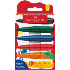 Faber-Castell : Csepp alakú 6db-os zsírkréta szett kréta