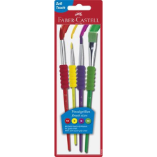 FABER-CASTELL Ecsetkészlet, no. 2-6-10-12, FABER-CASTELL ecset, festék