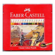 Faber castell Faber Castell színes ceruza készet 24db - fémdobozban színes ceruza