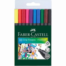 Faber castell Filctoll Faber-Castell Grip 0,4 mm 10-es készlet filctoll, marker