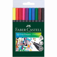 Faber-Castell Filctoll faber-castell grip 0,4 mm 10db-os készlet filctoll, marker