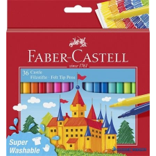 Faber-Castell Filctoll készlet, FABER-CASTELL, 36 különböző szín "Castle" filctoll, marker