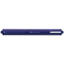 Faber-Castell flexibilis vonalzó - 30 cm - sötétkék vonalzó