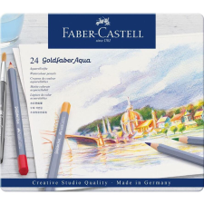Faber-Castell Goldfaber Hatszögletű Akvarell színes ceruza készlet (24 db / csomag) (114624) színes ceruza