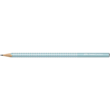 Faber-Castell Grafitceruza, B, háromszögletű, "Sparkle", metál óceánkék (TFC118262D) (TFC118262D) ceruza