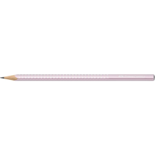 Faber-Castell Grafitceruza, B, háromszögletű, "Sparkle", metál rózsaszín (TFC118261D) (TFC118261D) ceruza