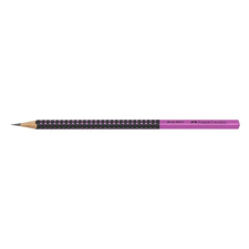 Faber-Castell Grafitceruza FABER-CASTELL Grip 2001 HB kéttónusú fekete/pink ceruza