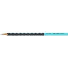 Faber-Castell Grafitceruza, HB, háromszögletû, FABER-CASTELL "Grip 2001", fekete, türkiz - TFC517012 (517012) ceruza