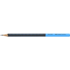 Faber-Castell Grafitceruza, HB, háromszögletű, FABER-CASTELL "Grip 2001", fekete, kék ceruza