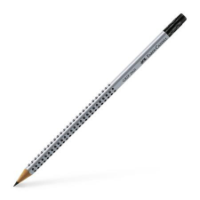 Faber-Castell Grafitceruza radírral, B, háromszögletű, FABER-CASTELL "Grip 2001" ceruza