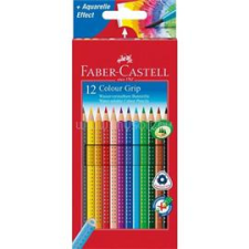 Faber-Castell Grip 2001 12db-os vegyes színű színes ceruza (FABER-CASTELL_P3033-1791) színes ceruza