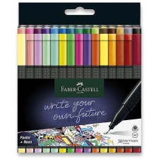 Faber-Castell Grip, 30 színű filctoll, marker
