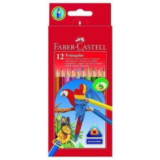 Faber-Castell : Háromszög alakú színes ceruza készlet, 12 db-os színes ceruza