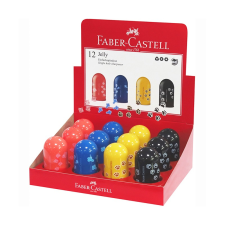 Faber-Castell Hegyező faber-castell 5832 jelly egylyukú tartályos vegyes minta 583213 hegyező