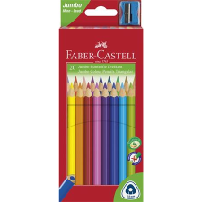 Faber-Castell Jumbo Háromszögletű Színes ceruza készlet - 20 különböző szín (116520) színes ceruza