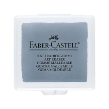 Faber-Castell műanyag dobozos szürke gyurmaradír radír