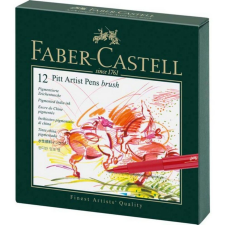 Faber-Castell művész filctoll Pitt Brush -B- 12db AG-Pitt 167146 filctoll, marker