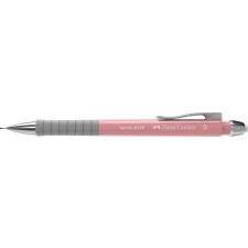 Faber-Castell Nyomósirón, 0,5 mm, pasztell rózsaszín tolltest, FABER-CASTELL &quot;Apollo 2325&quot; ceruza