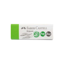 Faber-Castell : PVC és forgácsmentes zöld radír 1db radír