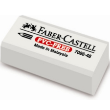 Faber-Castell : PVC mentes radír celofánvédővel radír
