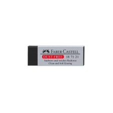 Faber-Castell Radiergummi Kunststoff Dust-free schwarz (187121) radír