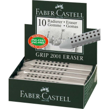 Faber-Castell Radír faber-castell grip 2001 háromszögletű 90x15x15mm szürke 187100 radír
