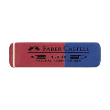 Faber castell Radír Faber-Castell kék-piros, golyóstollhoz és ceruzához toll