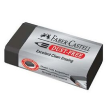 Faber-Castell Radír FABER-CASTELL papírtokos forgácsmentes fekete radír