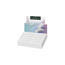 Faber-Castell Radír FABER-CASTELL RollOn Sparkle pvc mentes fehér radír