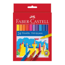 Faber-Castell Rostirón Faber-Castell 24 db-os klt. kastélyos filctoll, marker