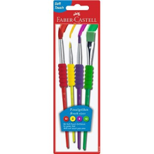 Faber-Castell Soft Touch, 4 db ecset, festék