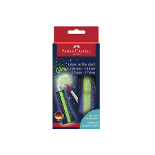Faber-Castell : Sötétben világító csillám ragasztó 2x12ml ragasztó