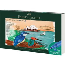 Faber-Castell Sydney 12 db-os művészfilctoll készlet (FABER-CASTELL_FC267138) filctoll, marker