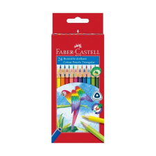Faber-Castell Színes ceruza FABER-CASTELL 1165 Papagáj háromszögletű 24 db/készlet színes ceruza