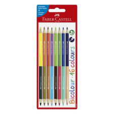 Faber-Castell Színes ceruza FABER-CASTELL Bicolor kétszínű 8 db/készlet 16 szín/ készlet színes ceruza