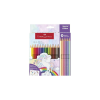 Faber-Castell Színes ceruza FABER-CASTELL kastélyos Unikornis matricával 18 darabos + 6 darab pasztell színes ceruzával