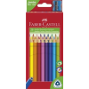 Faber-Castell Színes ceruza készlet, háromszögletű, FABER-CASTELL "Jumbo", 20 különböző szín