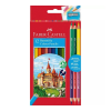 Faber-Castell Színesceruza készlet, 12+3 db bicolor