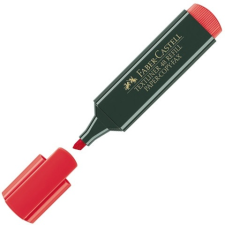 Faber-Castell : Szövegkiemelő 1548 piros színben filctoll, marker